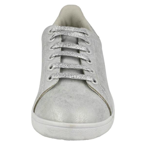 Spot On Ladies Spot On Flat Lace Up Pumps F80267