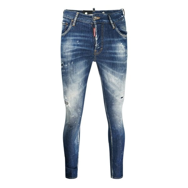 Dsquared2 Sexy Mercury Jean Destroyed Reinforced Jeans - Blue