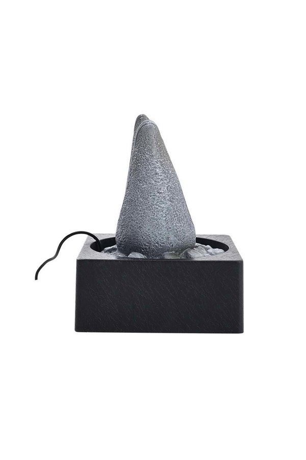 Living and Home Tabletop Resin Water Fountain with LED Light