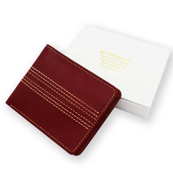 Abode Home & Gifts Vintage Leather Cricket Ball Wallet