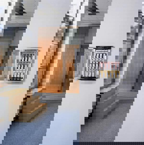 Durable Key Safe 18 Lock Box | Holds 18 Keys | Includes 6 Key Clips