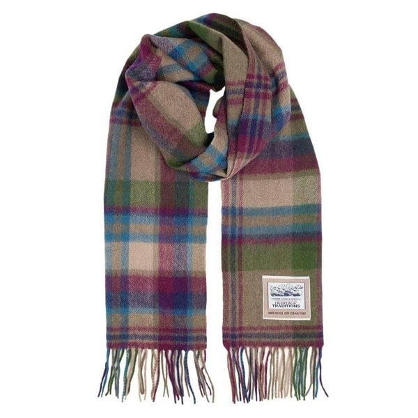 Heritage Traditions 100% Pure Wool Tartan Scarves Shawls and Wraps