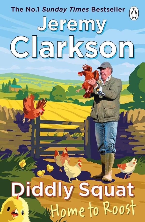Diddly Squat Series 5 Books Set By Jeremy Clarkson (A Year On The Farm, ‘Til The Cows Come Home, Pigs Might Fly, Home to Roost, The Farmer's Dog)