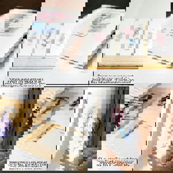 Mermaid Decorations Bedroom | Set of 3 wall art prints