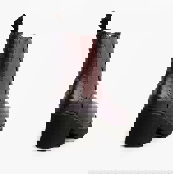 Heavenly Feet HONEYBELLE Womens Chelsea Boots Purple