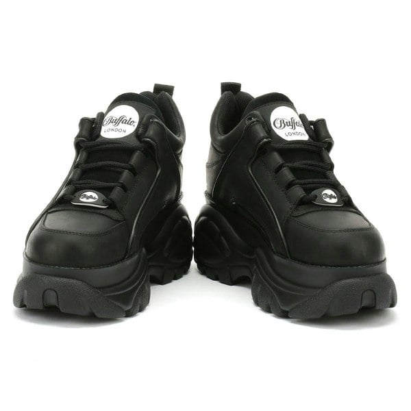 Buffalo London 1339-14 Womens Black Trainers