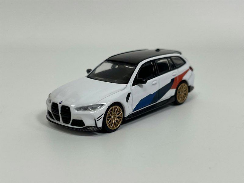 Mini GT BMW M3 M Performance Touring Alpine White LHD 1:64 Mini GT MGT00776L