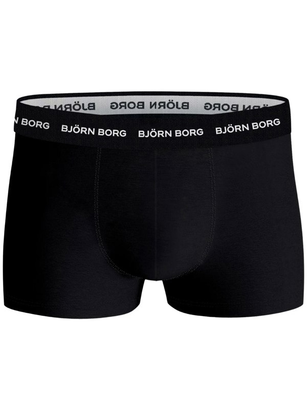 Bjorn Borg 3-Pack Fern Leaf Print Boxer Trunks, Blue/Navy