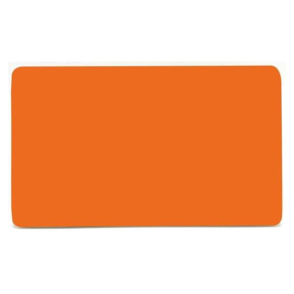 Trendi Switch Double Blanking Plate in Sunset Orange