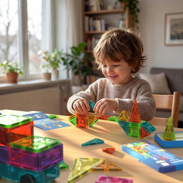 Geomag Magnetic Tiles Mini Travel Set 26 Pieces