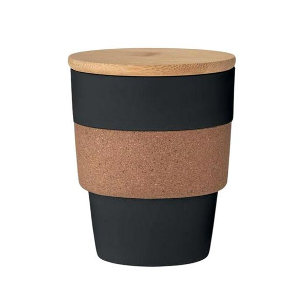 MidOcean Galao Cork 300ml Tumbler - Black - 