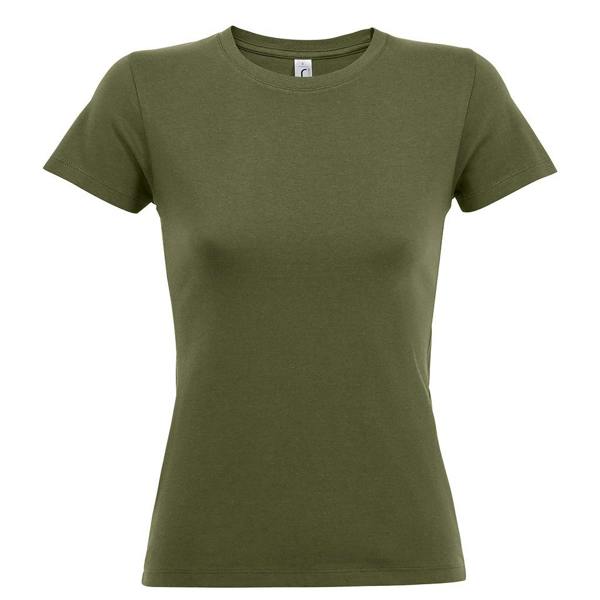 SOLS Womens/Ladies Regent Short Sleeve T-Shirt - Army