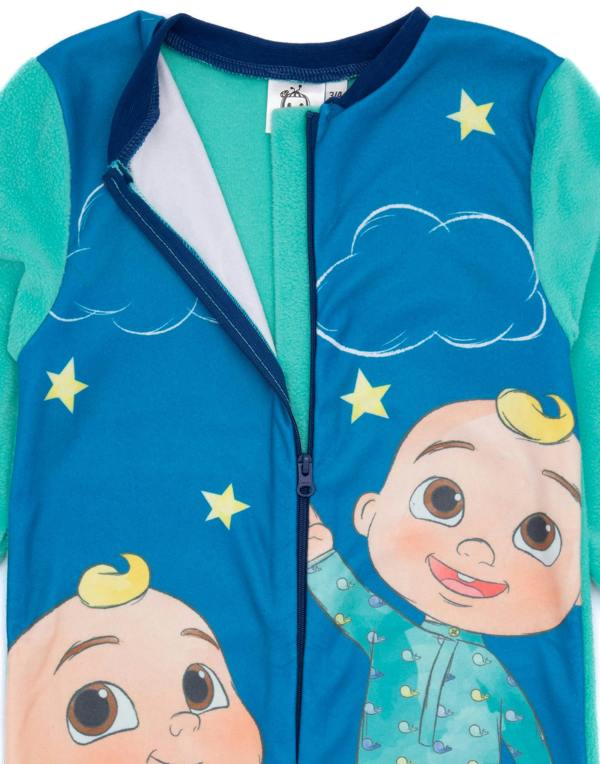Cocomelon Unisex Kids Blue Jj Onesie
