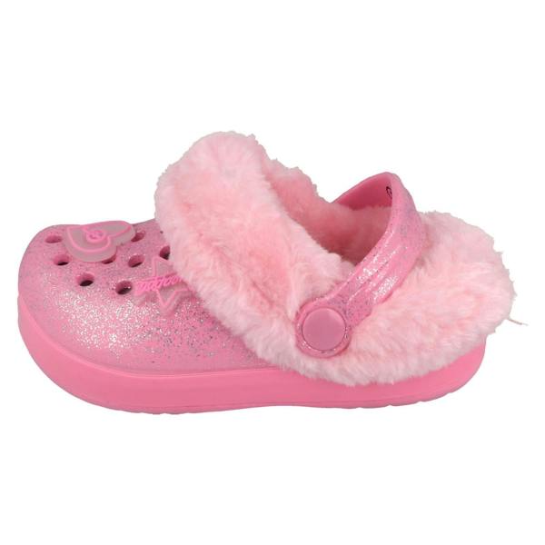 Pineapple Girls Pineapple Clogs With Faux Fur Lining H2694