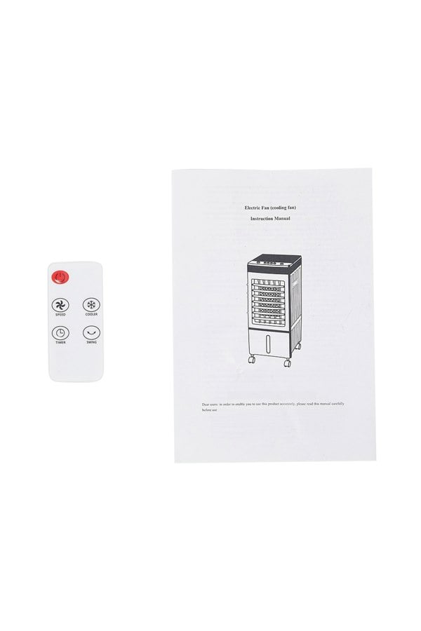 Living and Home Portable 8L Evaporative Air Cooler with Remote Control