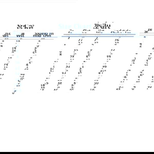 Bridget dress size guide