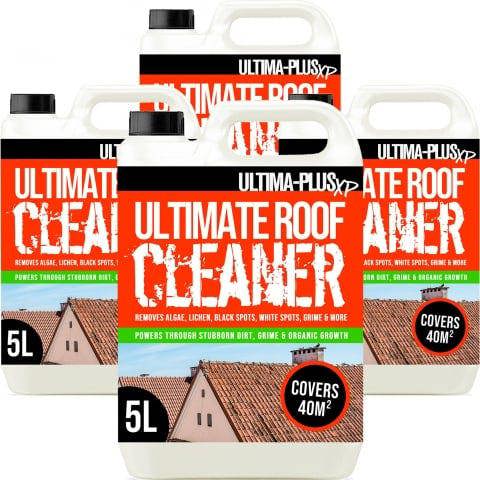 Ultima Plus XP Ultima-Plus XP Ultimate Roof Cleaner - Removes Dirt, Grime, Lichen, Black Spots, White Spots, Moss, Mould and Algae (20 Litres)