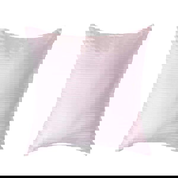 HOMESCAPES Silky 330 TC Egyptian Cotton Satin Stripe Pillowcase, European Size