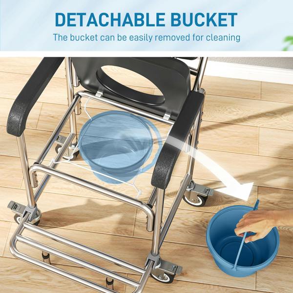 Commode Wheelchair