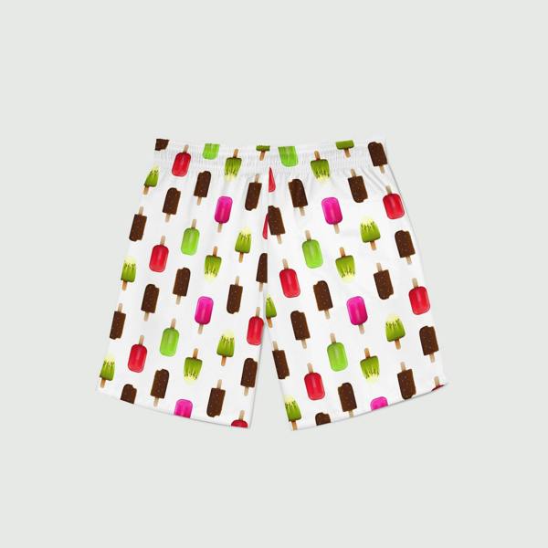 ICE CREAM LOLLYS COTTON POPLIN PRINT BOXER SHORTS - Premium Men's Patterned Shirt by Claudio Lugli | Bold Design, Tailored Fit, Best Printed Shirts