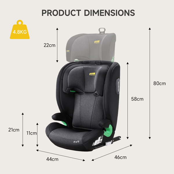 JoviKids Leon Booster Seat - Twilight