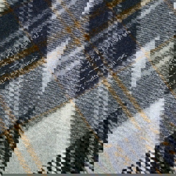 Highland Dreams - Recycled Wool Blanket - Bannockbane Silver Tartan - Heating & Plumbing London - Throw