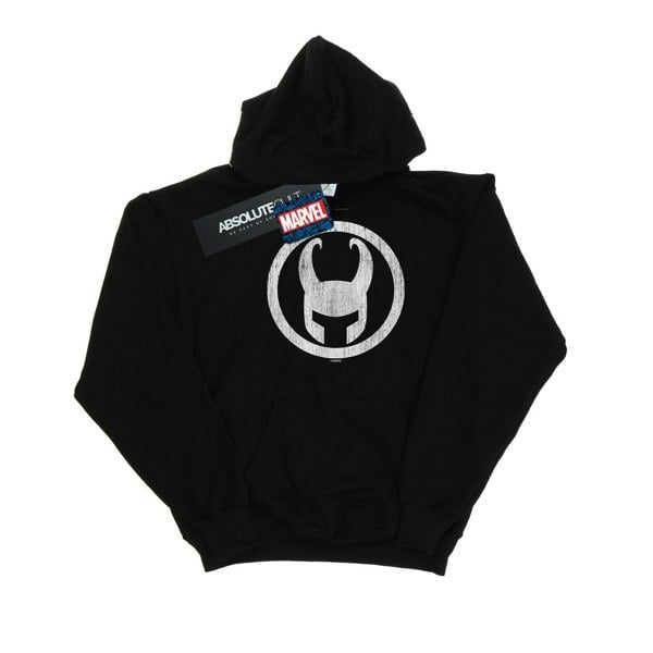 Marvel Mens Loki Icon Hoodie - Black