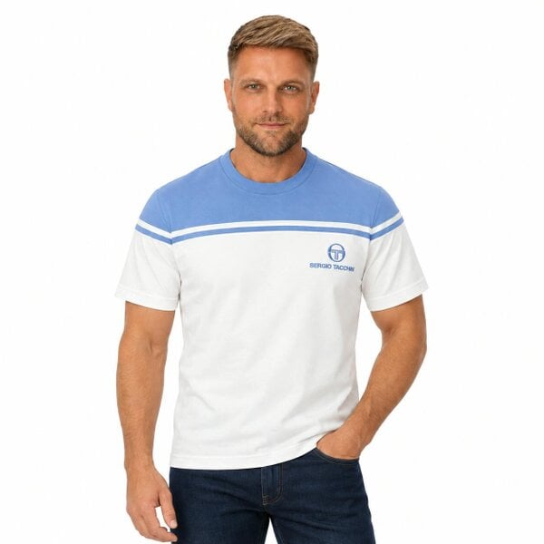 Sergio Tacchini New Young Line T-Shirt Country Blue/Gardenia