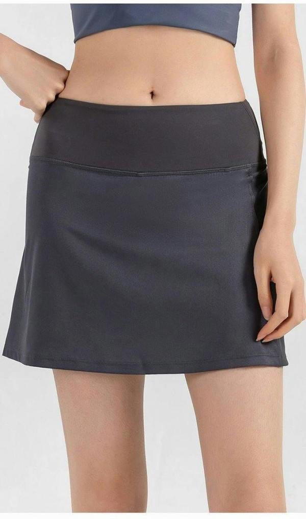 Anniou Women's Split Tennis Skirt