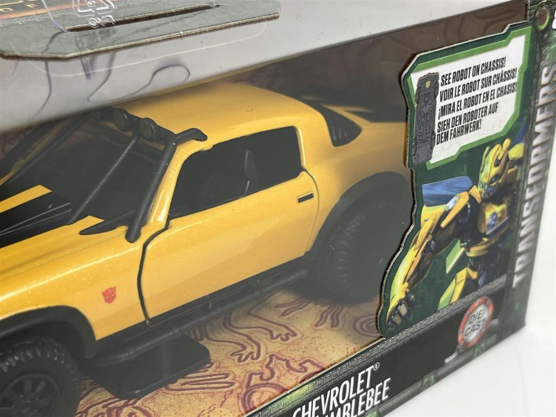 Jada Transformers Rise Of The Beasts 1977 Chevrolet Camaro Bumblebee 1:32 253112008 34258