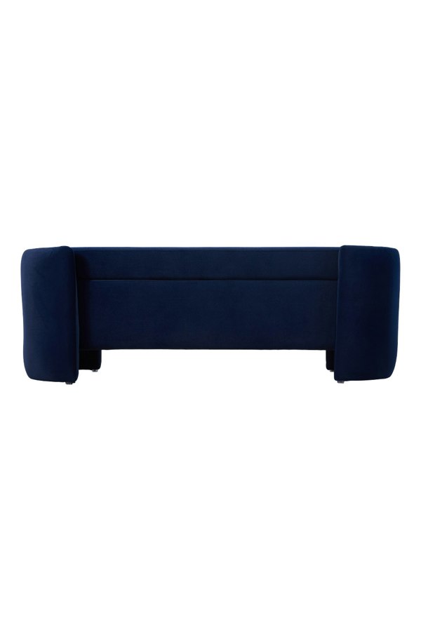 Living and Home Storage Bench in Blue
