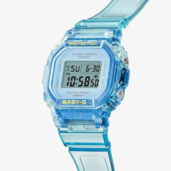 Casio Baby-G Transparent Blue Digital Watch BGD-565SJ-2ER