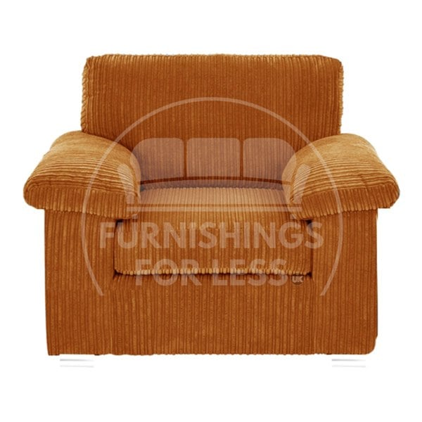 Furnishings For Less Delta Full Jumbo Cord Single Seater Armchair