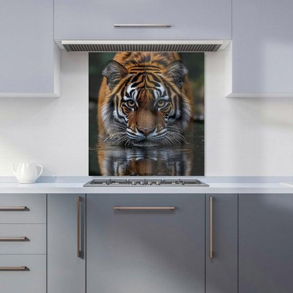 Warren Reed Tiger Glass Kitchen Splashback - 00040