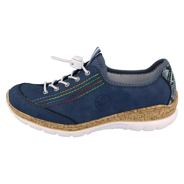 Rieker Ladies Rieker Rainbow Detailed Trainers N42T0