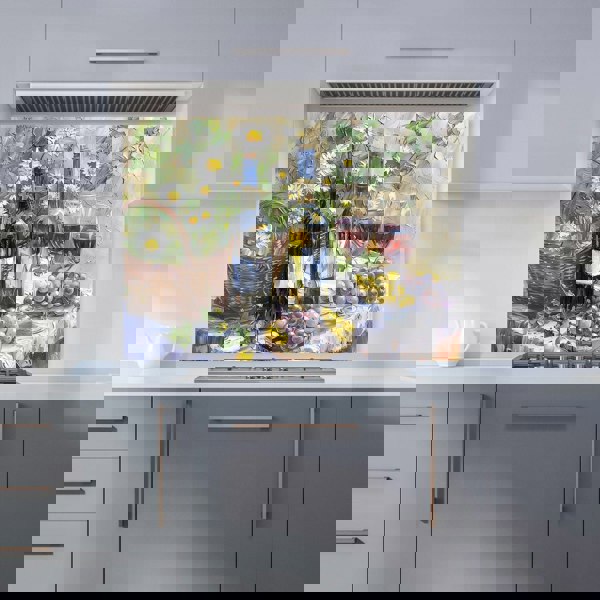 Warren Reed - Designer Vineyard Feast: Impressionist's Still Life Kitchen Splashback