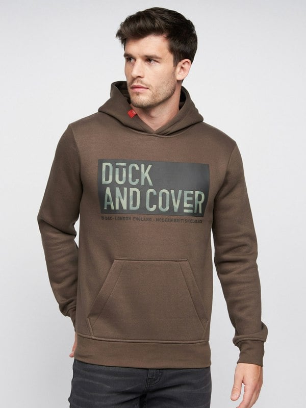 Duck and Cover Quantain Hoodie - Brown