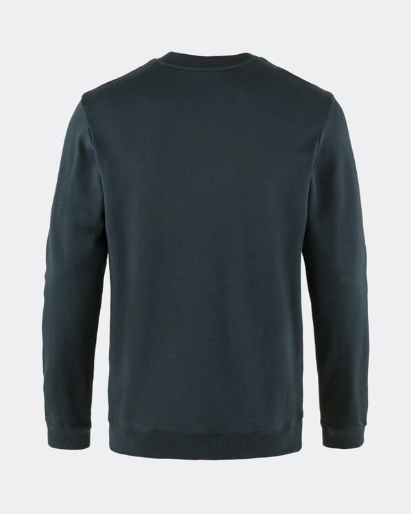 Fjallraven 1960 Logo Badge Mens Sweatshirt - Dark Navy 555