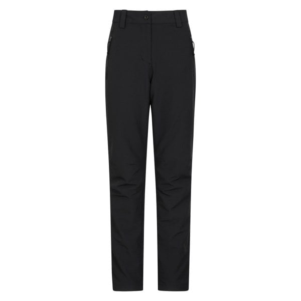 Mountain Warehouse Women's Arctic II Thermal Fleece Hiking Trousers - Black