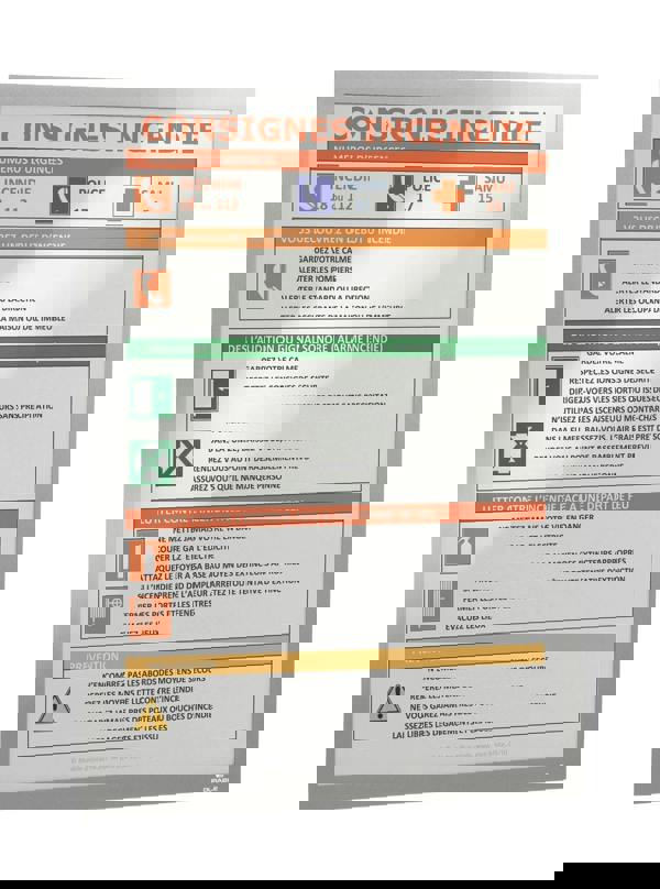 Durable DURAFRAME Self Adhesive Magnetic Signage Frame | 6 Pack | A3 Silver