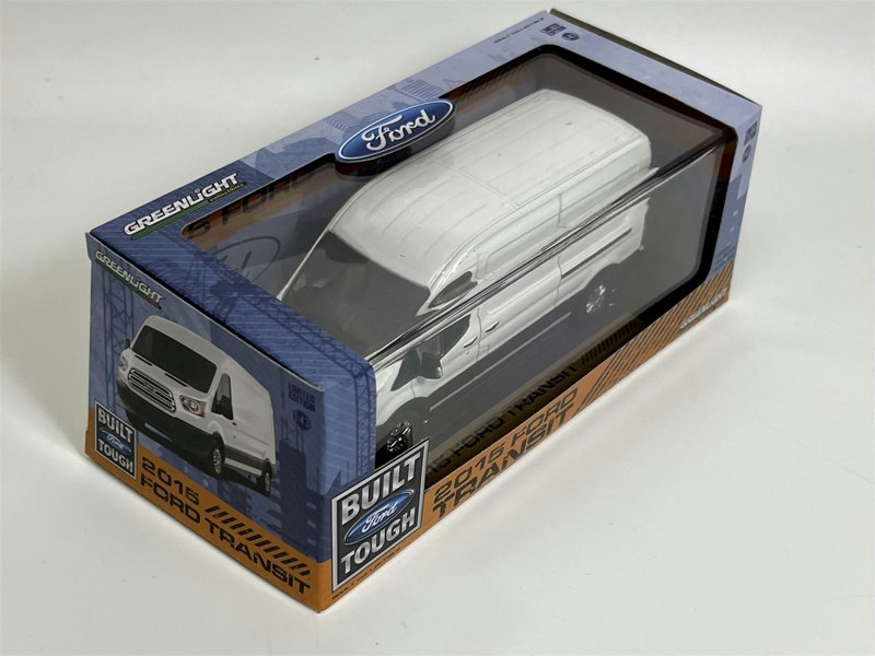 Greenlight 2015 Ford Transit White 1:43 Scale 86039