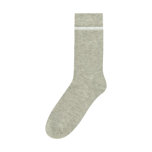 Ben Sherman Mens Stripe Bamboo Socks (Pack of 3) - Black/Grey/White