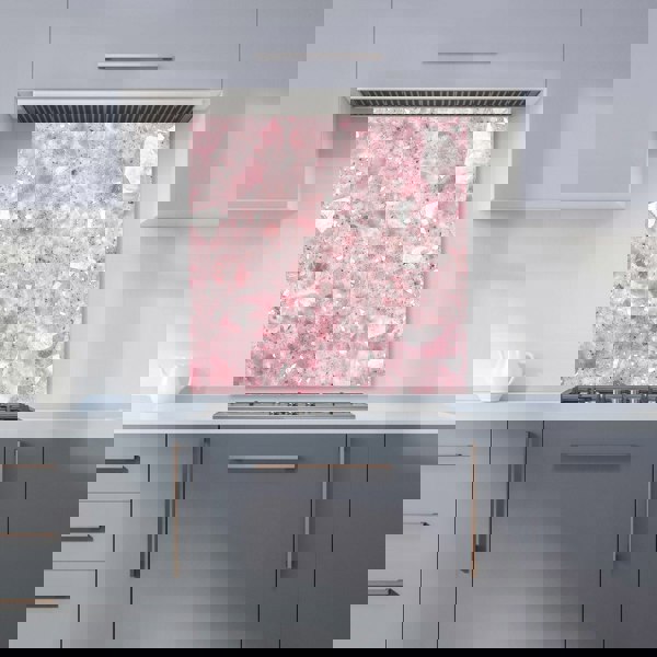 Warren Reed - Designer Pink Quartz Effect Kitchen Splashback