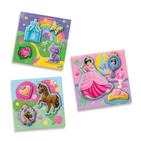 SES Creative Casting and painting - Canvases to paint princesses 3x