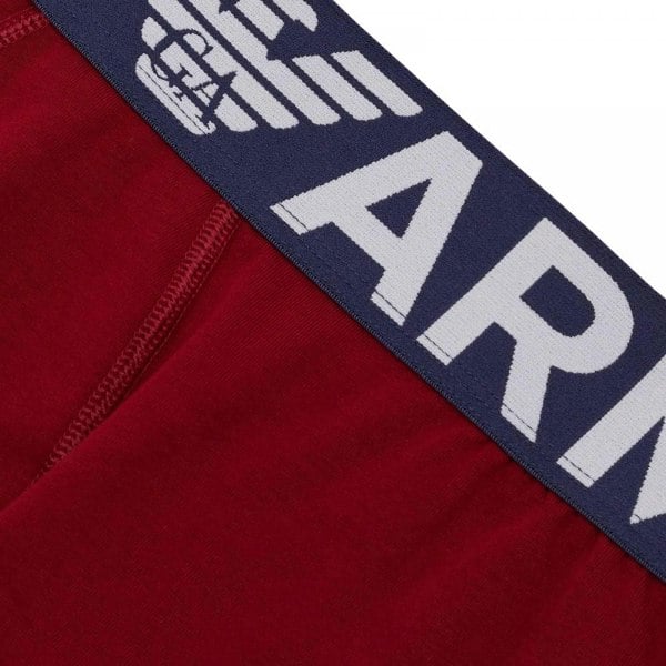 Emporio Armani Mega Logo Trunk, Amaranth