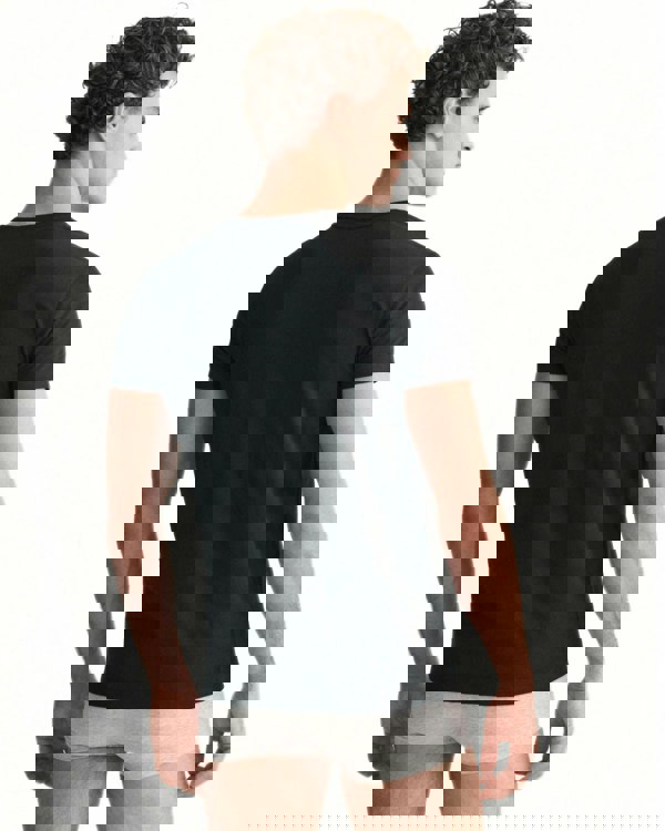 GantT-Shirts 2 - pack2 - Pack Crew - Neck T-Shirts, BlackBoxers - and - Briefs.net