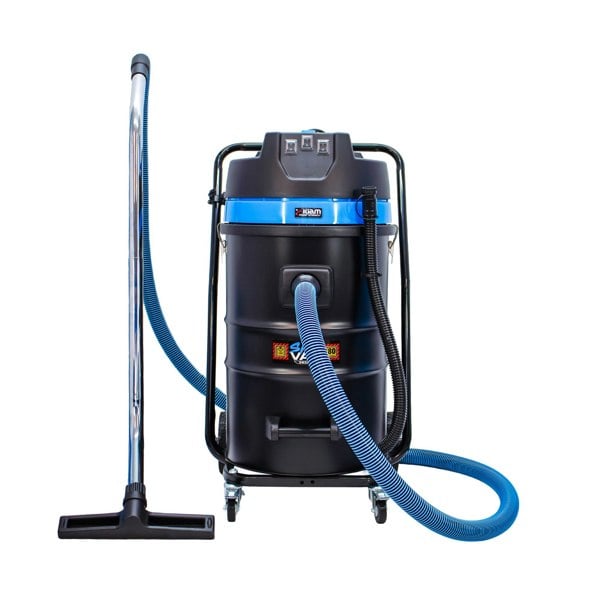 Kiam SiteVac KV80-3 3600W Triple Motor Industrial Wet and Dry Vacuum Cleaner (Car wash / Gutter Cleaning)