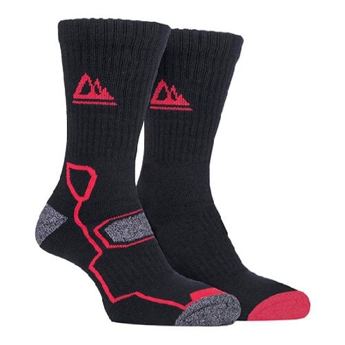 Storm Bloc 2 Pack Mens Super Soft Bamboo Trekking Hiking Socks for Boots
