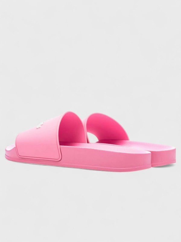 Palm Angels Classic Logo Pool Sliders Pink - Supplied FashionPalm Angels