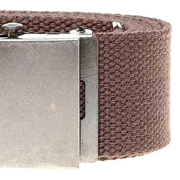 Duke Mens D555 Edward Webbing Waist Belt - Brown